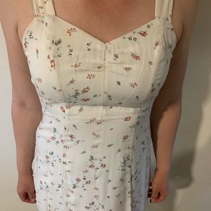 Darling floral mini dress